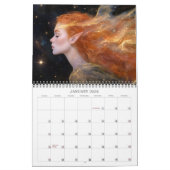 Calendrier 2026 Filles De Starlight Imaginaire Art (Jan 2026)