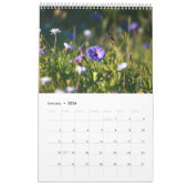 Calendrier 2026 Flowers Calendar (Images created by Grok) (Jan 2026)