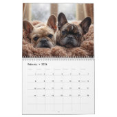 Calendrier 2026 French Bulldog Calendar | 12 Months (Feb 2026)