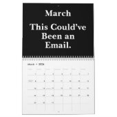 Calendrier 2026 Funny Office – Inbox Humor (Mar 2026)