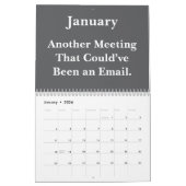Calendrier 2026 Funny Office Meeting Madness (Jan 2026)
