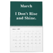 Calendrier 2026 Funny Office Sarcastic Quotes (Mar 2027)