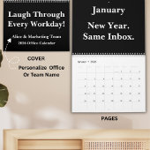 Calendrier 2026 Funny Office Wall Calendar