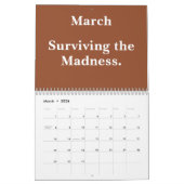 Calendrier 2026 Funny Office Year-Round Laughs (Mar 2026)