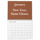 Calendrier 2026 Funny Office Year-Round Laughs (Jan 2027)