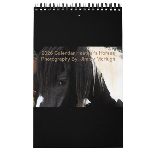 Calendrier 2026 Heathers Horses (Protection)
