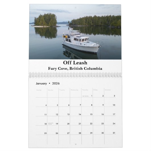 Calendrier 2026 Helmsman Trawlers Owners Club Calendar (Jan 2026)