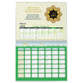 Calendrier 2026 Hijri Calendar Islamic Art & Key Dates (Mar 2027)
