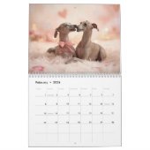 Calendrier 2026 Italian Greyhound Wall Calendar (Feb 2026)