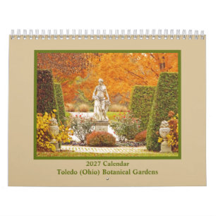 CALENDRIER 2026 / JARDIN BOTANIQUE DE TOLEDO (OHIO