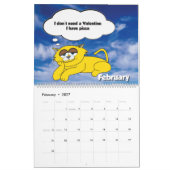 Calendrier 2026 Jerry The Cat Calendar (Feb 2027)