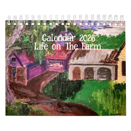 Calendrier 2026 : La vie à la ferme (Protection)