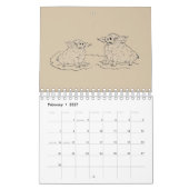 Calendrier 2026 : La vie à la ferme (Feb 2027)