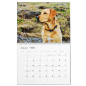 Calendrier 2026 Labrador Retriever Dog Owners Lovers Gift (Jan 2026)