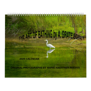 CALENDRIER 2026 : L'ART DU BAIN par A.GRATE EGRET 