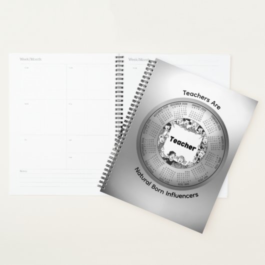 Calendrier 2026 Les Enseignants Sont Des Influence (Devant avec enveloppe)
