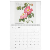 Calendrier 2026 - Les Roses - P.J. Redouté (Jan 2027)
