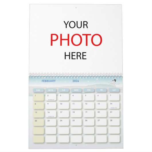 Calendrier 2026 Losar Tibétain & Tashi Delek - Nouvel An /Tib (Feb 2026)