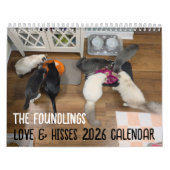 Calendrier 2026 Love & Hisses Calendar - the Foundlings (Protection)