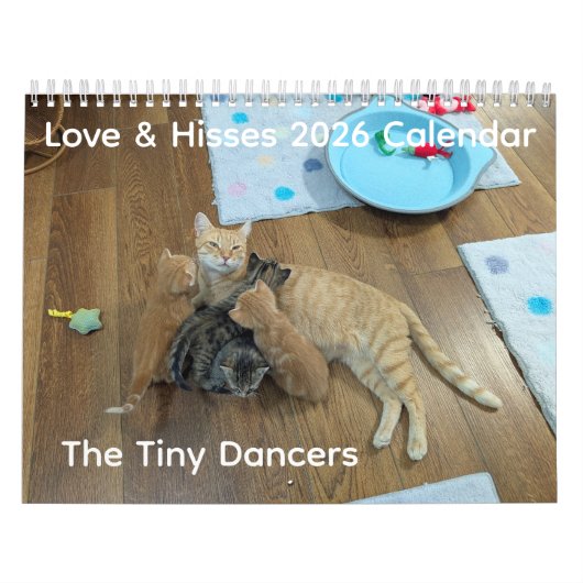 Calendrier 2026 Love & Hisses - Les Tiny Dancers (Protection)