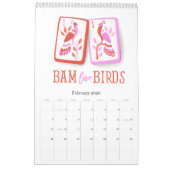 Calendrier 2026 Mahjong Time Wall (Feb 2026)