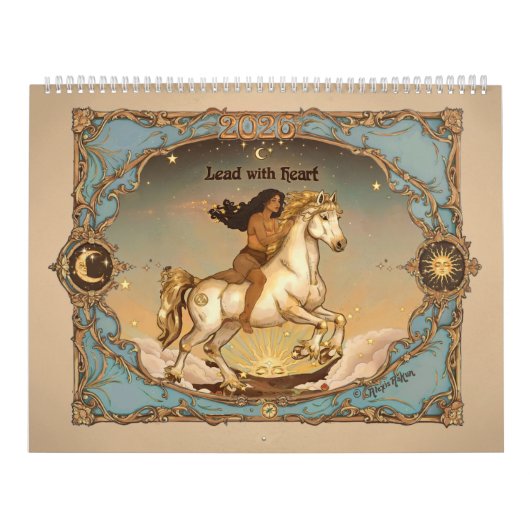 Calendrier 2026 Manifest Calendar | “Beauty, Power & Vision”  (Protection)