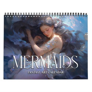 Calendrier 2026 Mermaids 2 Imaginaire Art Calendar