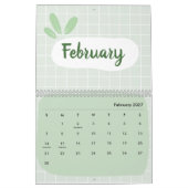 Calendrier 2026 Mignon et Coloré (Feb 2027)