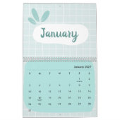 Calendrier 2026 Mignon et Coloré (Jan 2027)