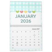 Calendrier 2026 Mignon et Coloré (Jan 2027)