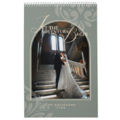 Calendrier 2026 Moderne Classique Couple Chic Damassé (Protection)