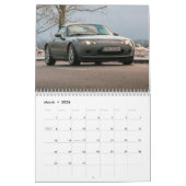 Calendrier 2026 MX-5 Miata Calendar (Mar 2026)