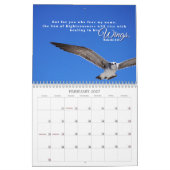 Calendrier 2026 Nature Birds with Uplifting Scripture (Feb 2027)