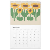 Calendrier 2026 One-Page Small Calendar – Clean and Modern (Mar 2027)