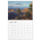 Calendrier 2026 Original Landscape Paintings (Feb 2026)