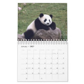 Calendrier 2026 Panda Calendar (Jan 2027)