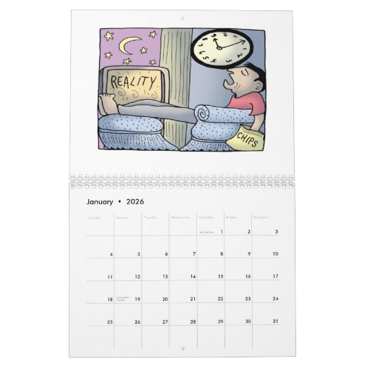 Calendrier 2026 par Margaret Scott (Jan 2026)