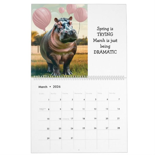 Calendrier 2026 Personalized Customizable Calendar (Mar 2026)