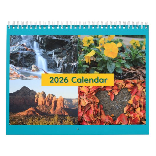 Calendrier 2026 Photo Calendar (Protection)