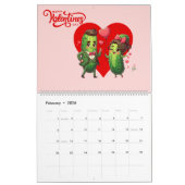 Calendrier 2026 Pickle Character Themed  (Feb 2026)