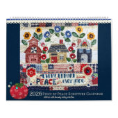 Calendrier 2026 Piece by Peace Scripture Calendar (Protection)
