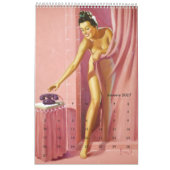 Calendrier 2026 Pin Up Calendar (Jan 2027)