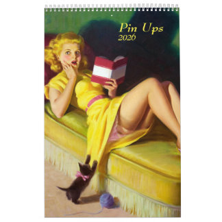 Calendrier 2026 Pin Up Calendar