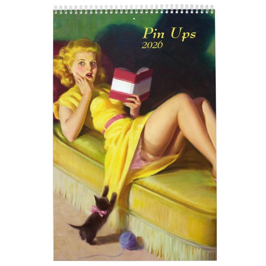 Calendrier 2026 Pin Up Calendar (Protection)