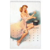 Calendrier 2026 Pin Up Calendar (Feb 2026)