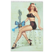 Calendrier 2026 Pin Up Calendar (Mar 2026)