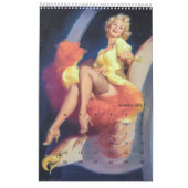 Calendrier 2026 Pin Up Calendar (Jan 2027)