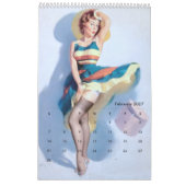 Calendrier 2026 Pin Up Calendar (Feb 2027)