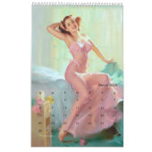 Calendrier 2026 Pin Up Calendar (Mar 2026)