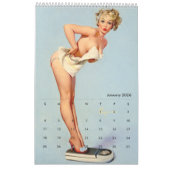 Calendrier 2026 Pin Up Calendar (Jan 2026)